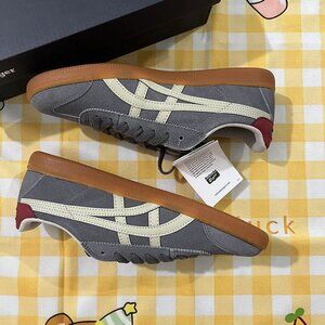 Onitsuka Tiger Grey Lace-Up Sneakers